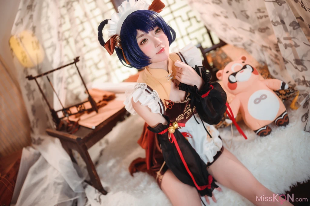 Coser@阿包也是兔娘: 原神 香菱 (41 ảnh)