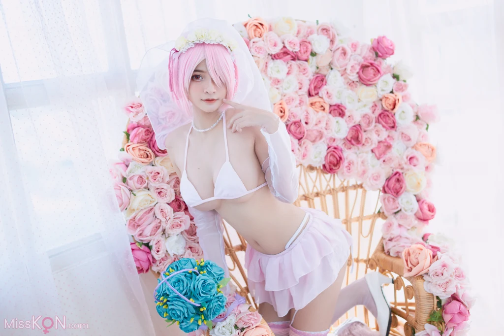 Coser@Azami: 蕾姆婚纱 (40 ảnh)