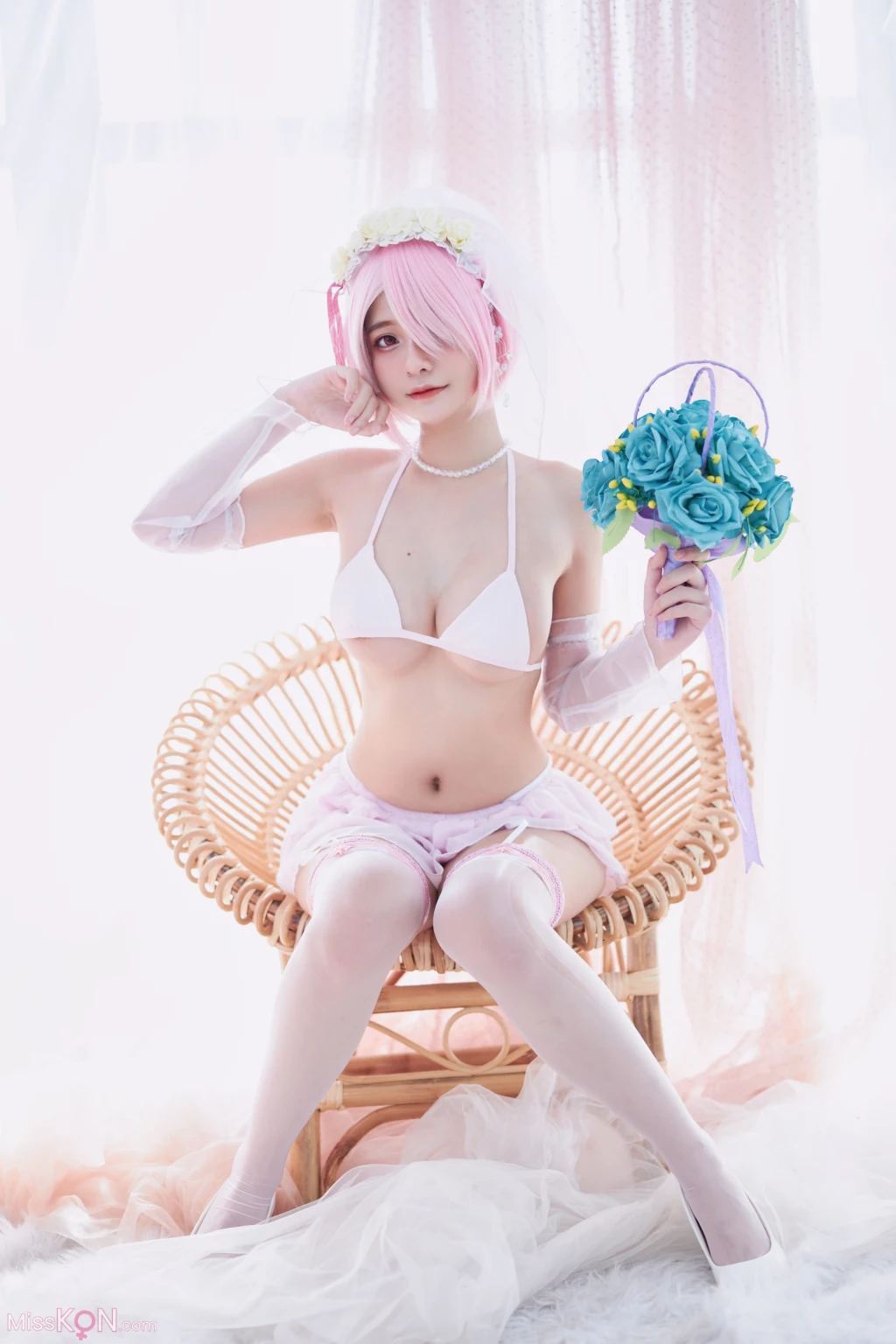 Coser@Azami: 蕾姆婚纱 (40 ảnh)