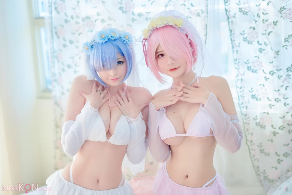 Coser@Azami: 蕾姆婚纱 (40 ảnh)