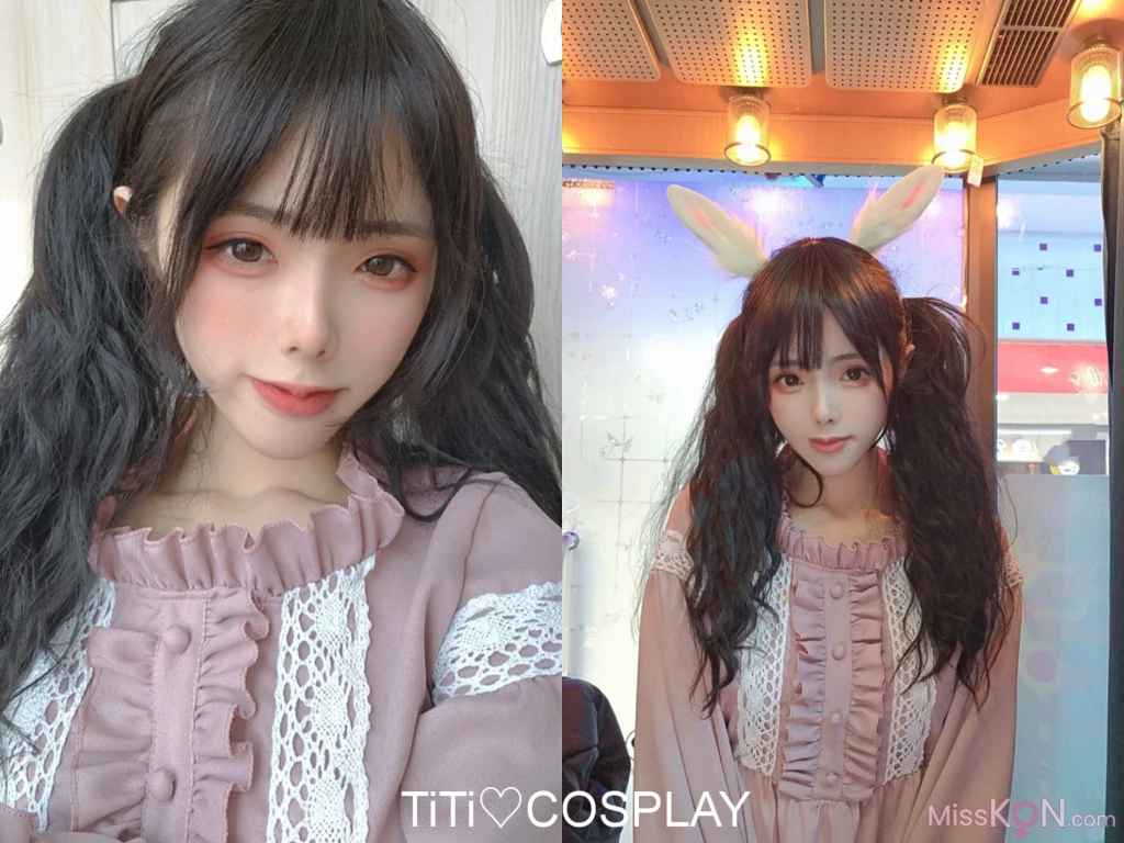 Coser@钛合金TiTi: 公厕露出 路边K房露出 素人自拍 (35 ảnh )