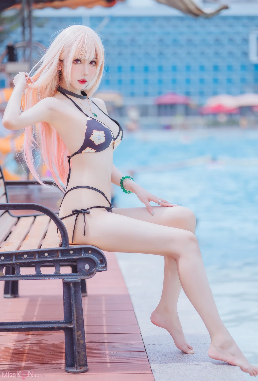 Coser@仙女月: 喜多川海梦泳装 (29 ảnh)