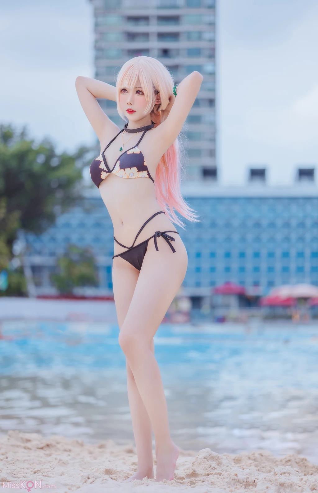 Coser@仙女月: 喜多川海梦泳装 (29 ảnh)