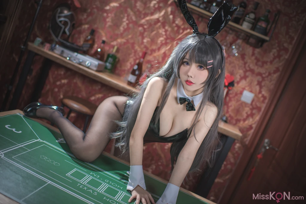 Coser@仙女月: 樱岛麻衣兔女郎 (33 ảnh)