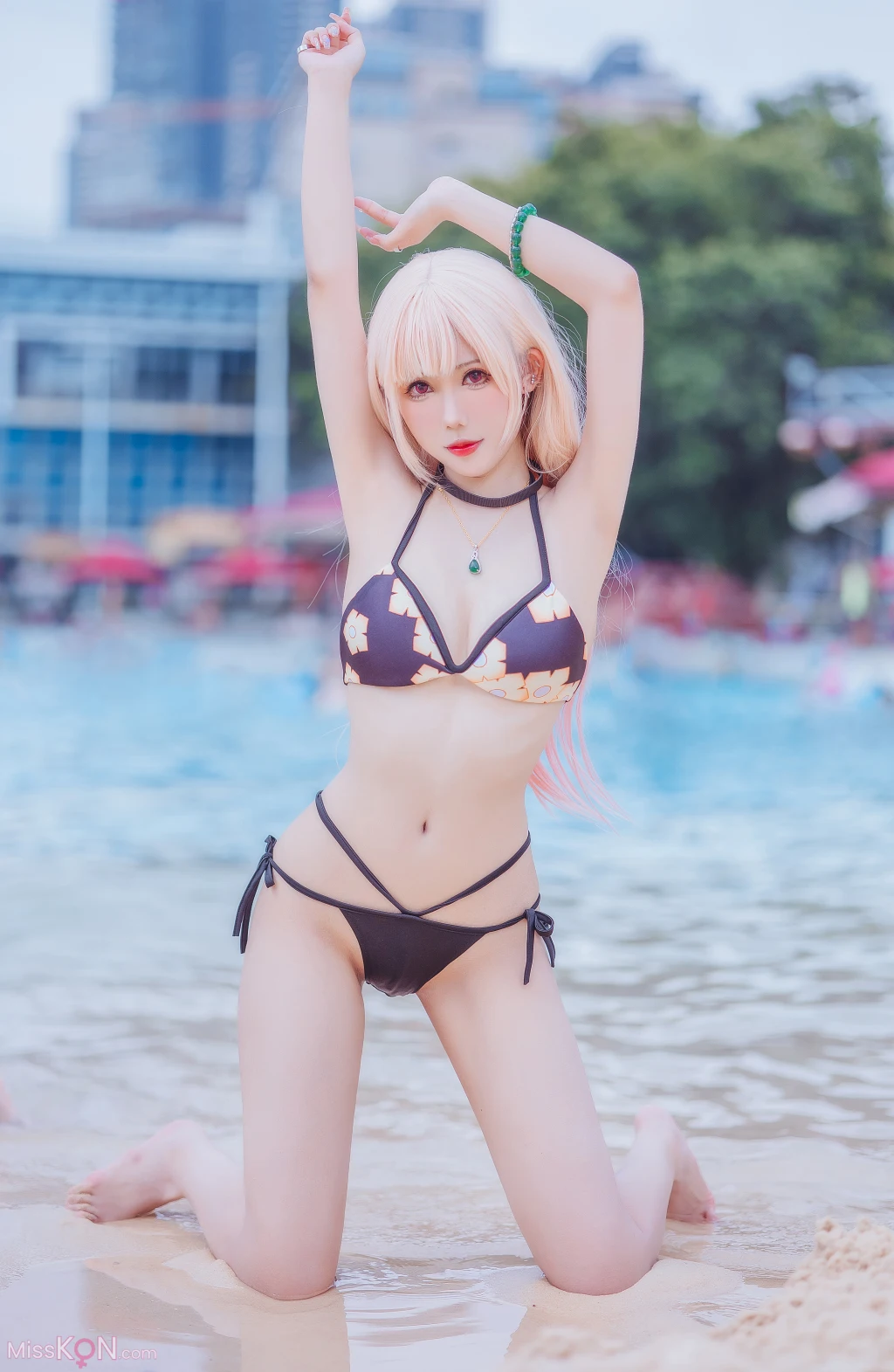 Coser@仙女月: 喜多川海梦泳装 (29 ảnh)