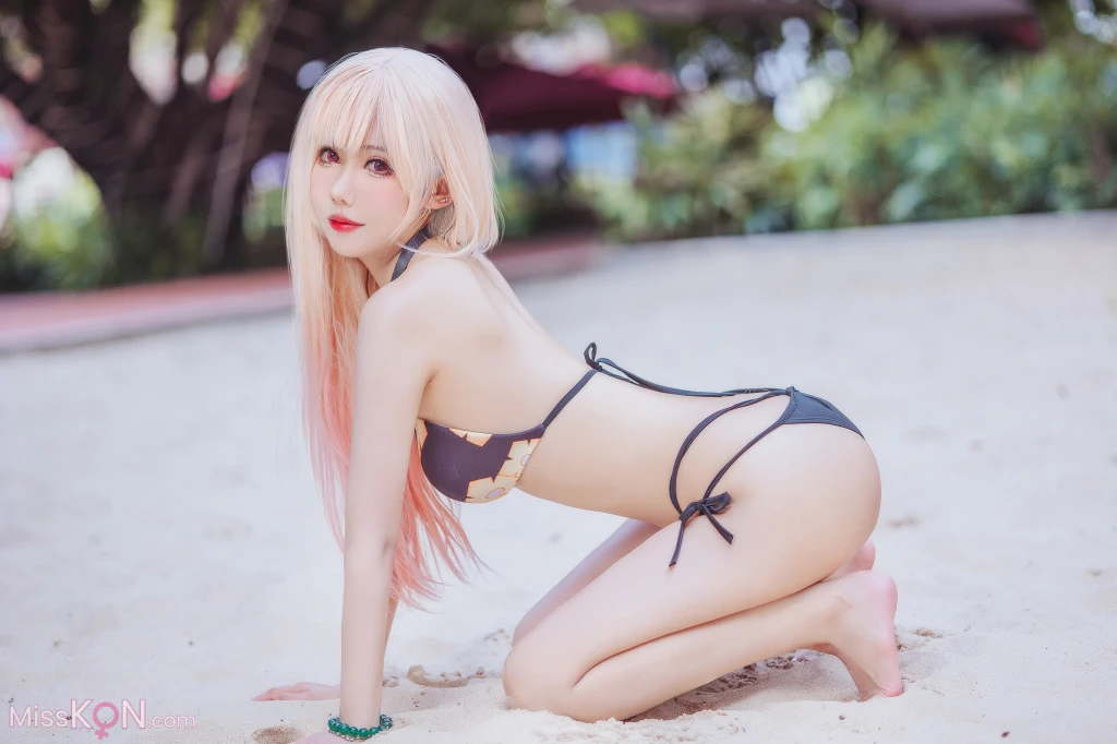 Coser@仙女月: 喜多川海梦泳装 (29 ảnh)