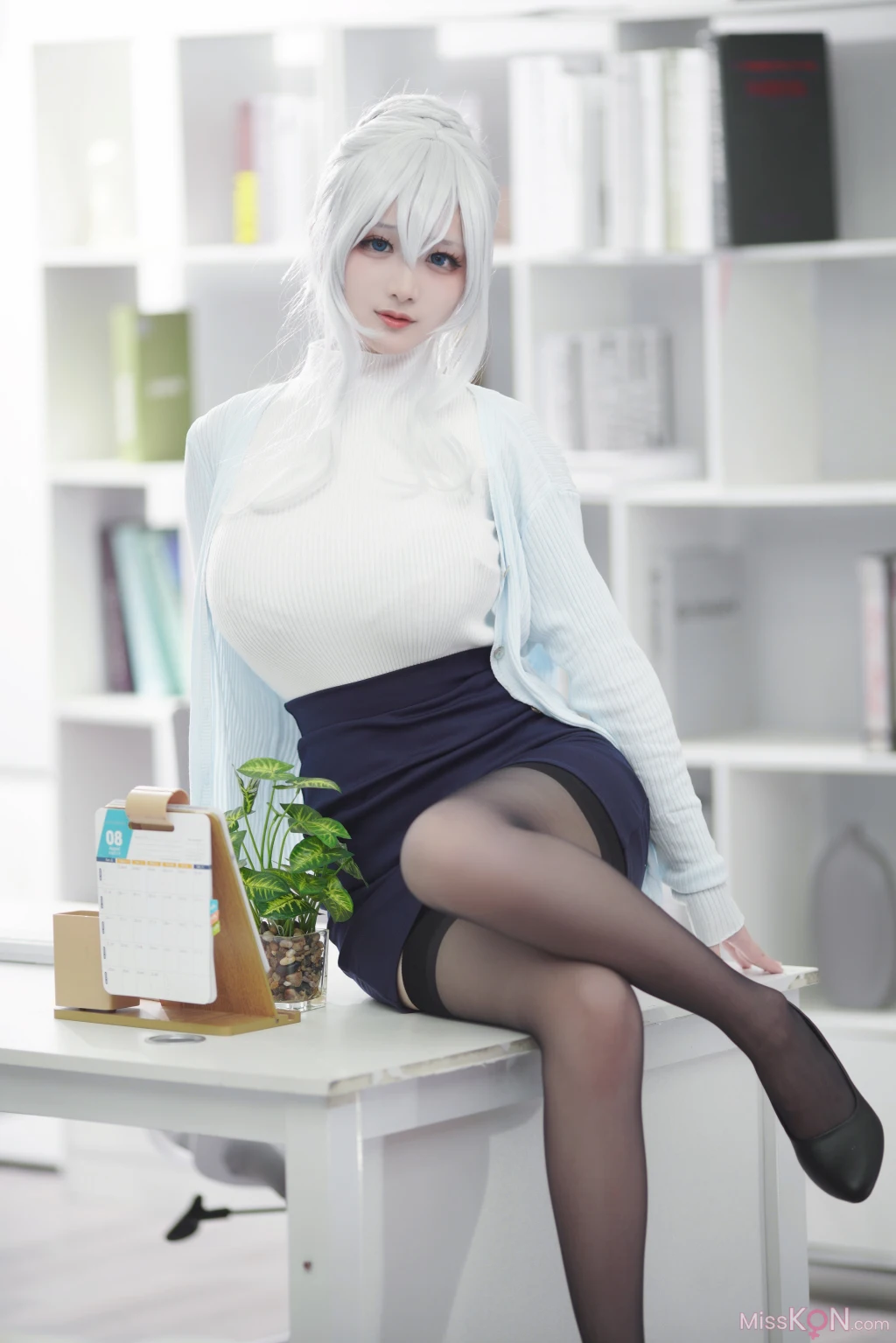 Coser@幼愛Youmeko: 未亡人雪女 (70 ảnh)