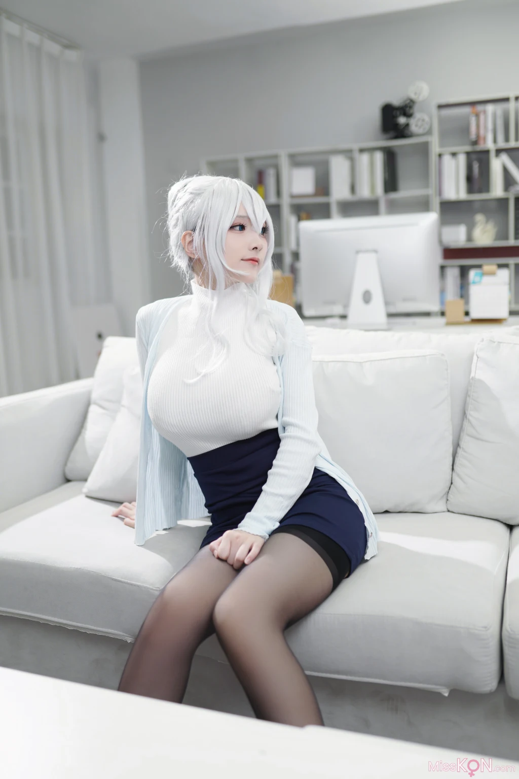 Coser@幼愛Youmeko: 未亡人雪女 (70 ảnh)