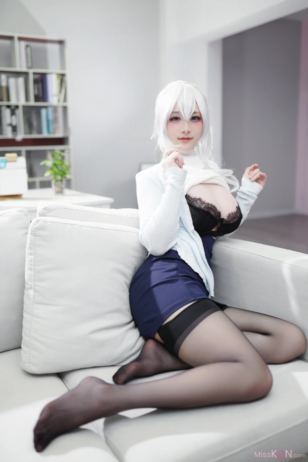 Coser@幼愛Youmeko: 未亡人雪女 (70 ảnh)