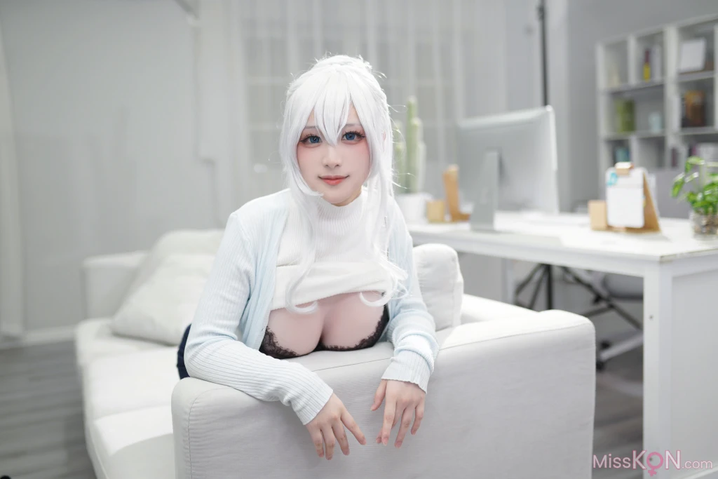 Coser@幼愛Youmeko: 未亡人雪女 (70 ảnh)