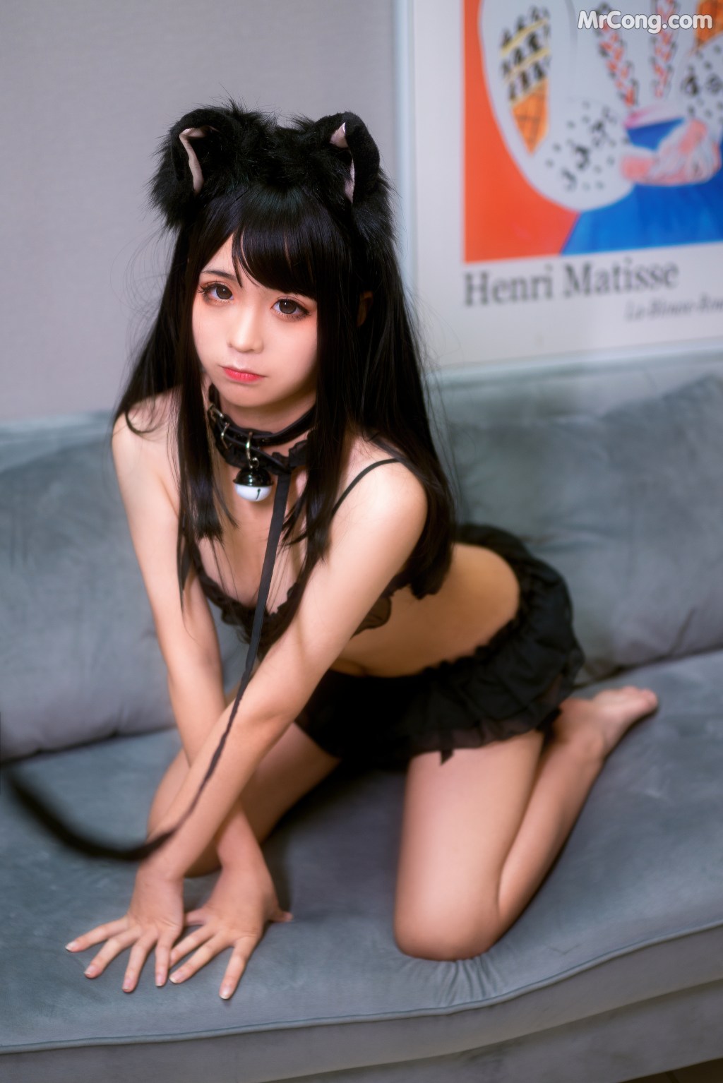 Coser@蠢沫沫 (chunmomo) Vol.016: 黑猫 (50 photos) photo 1-12
