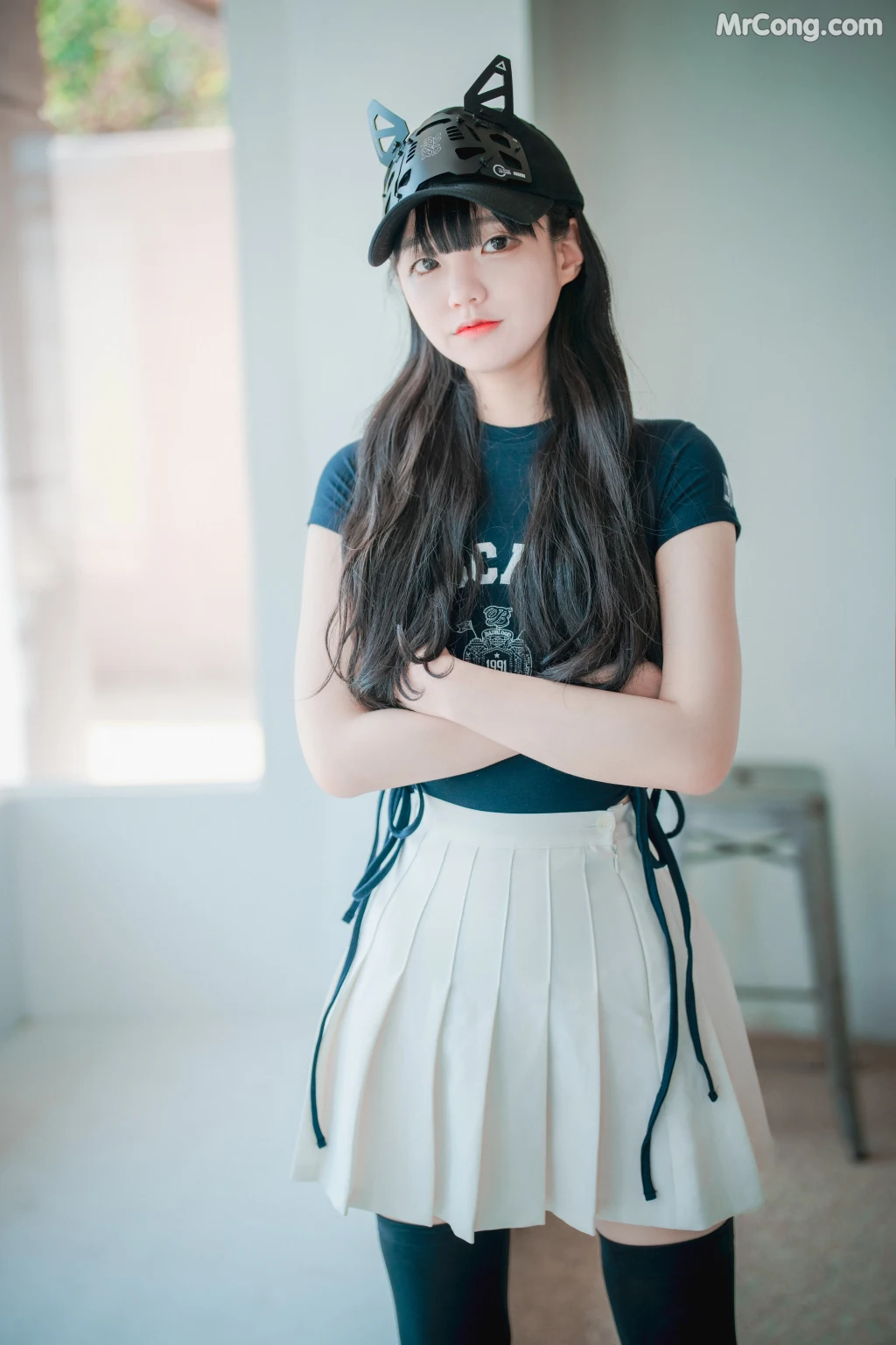 DJAWA Photo - Jeong Jenny (정제니): "Classic Athletic Girl in Navy Blue" (71 photos) photo 1-1