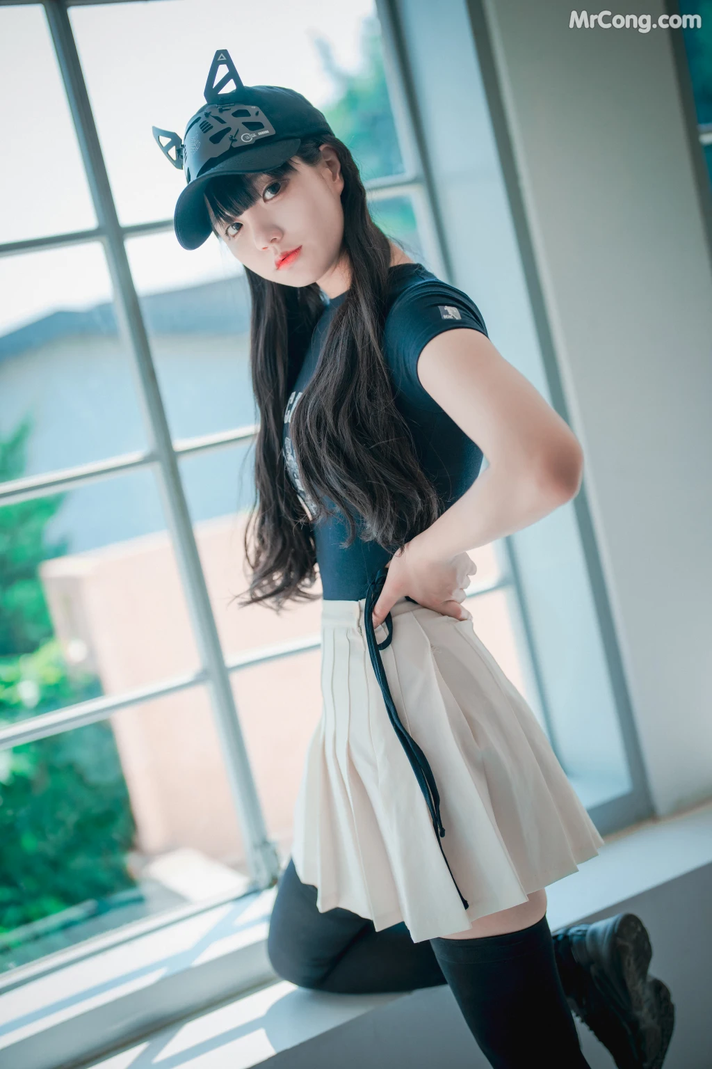 DJAWA Photo - Jeong Jenny (정제니): "Classic Athletic Girl in Navy Blue" (71 photos) photo 1-2