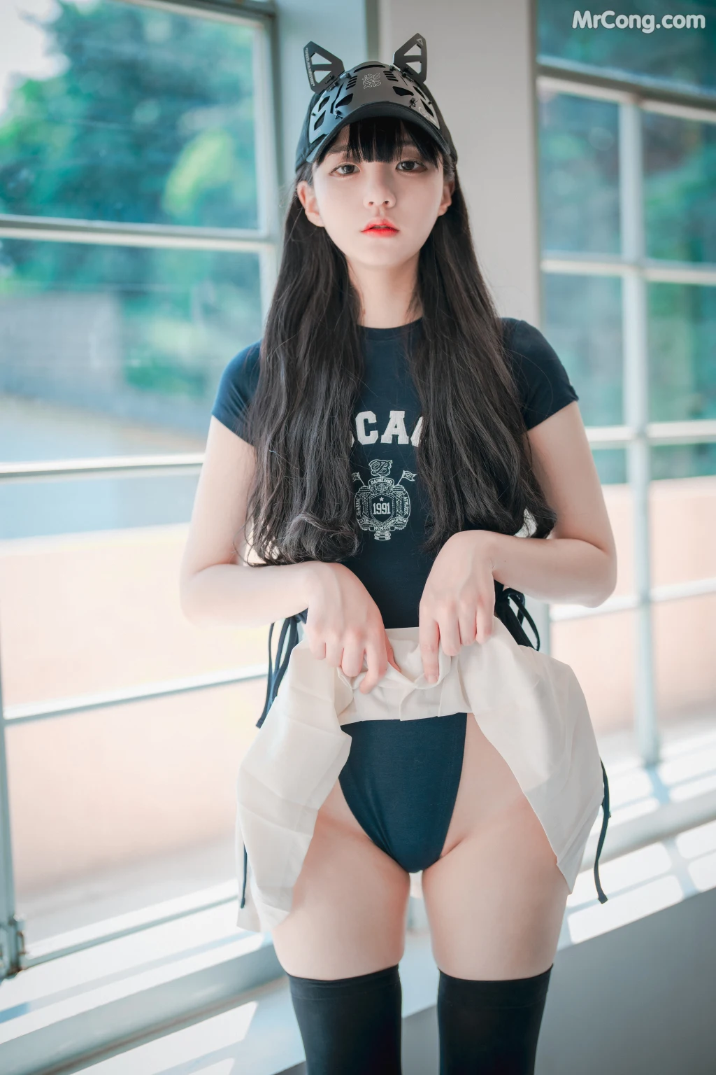 DJAWA Photo - Jeong Jenny (정제니): "Classic Athletic Girl in Navy Blue" (71 photos) photo 1-9