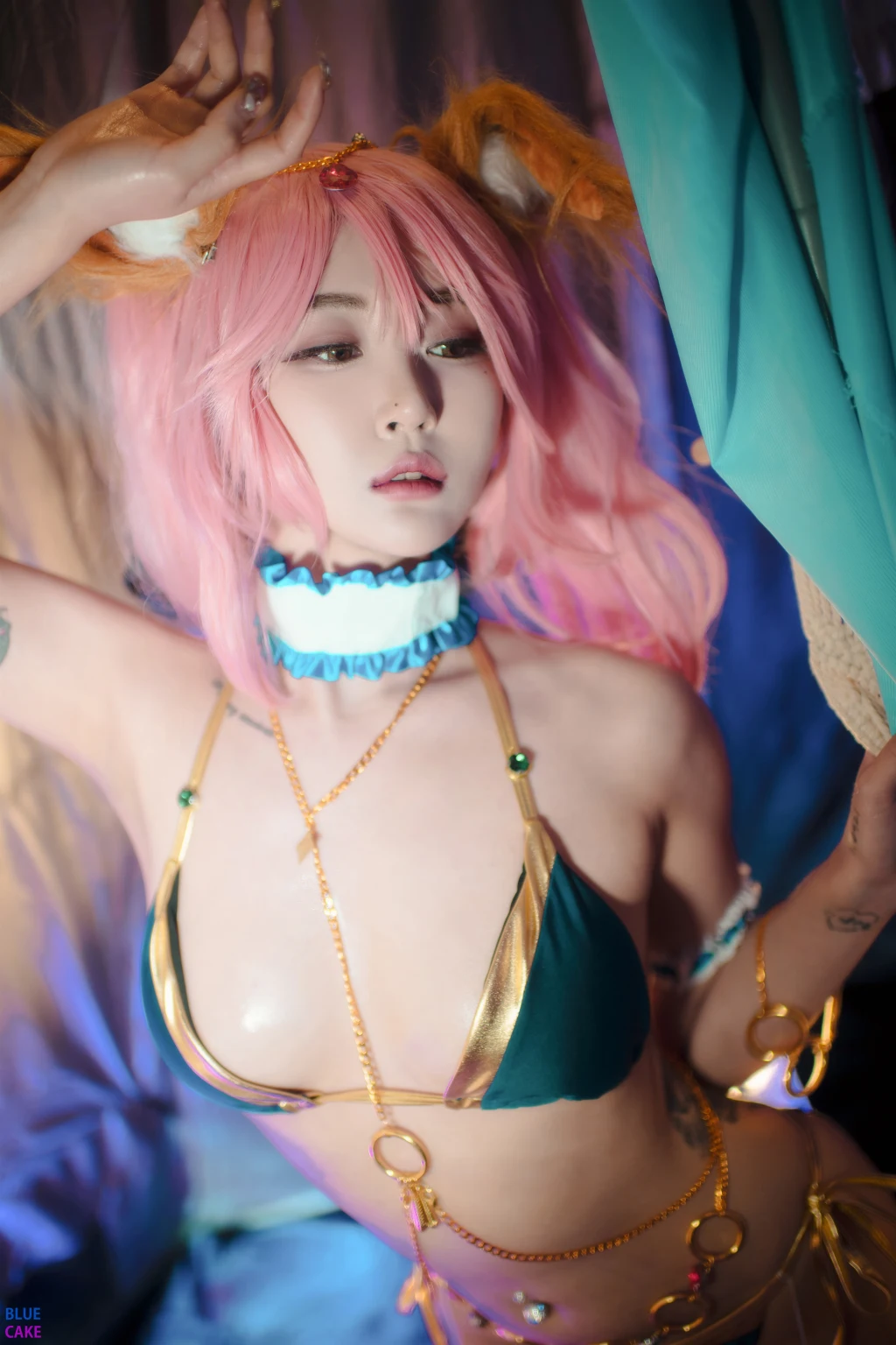 [BLUECAKE] Bomi (보미): Pink Dancer (73 photos) photo 2-16