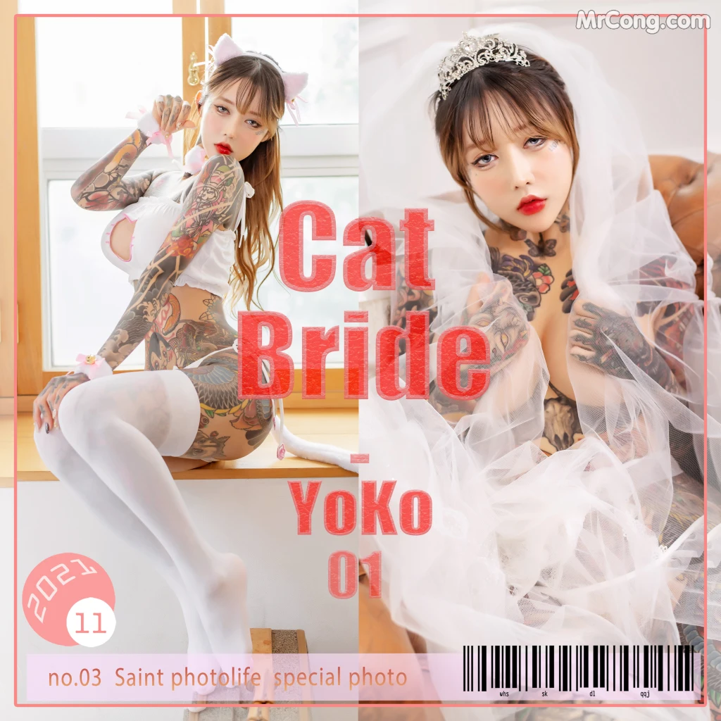SAINT Photolife - YoKo Vol.01 - Cat Bride (85 photos) photo 5-4