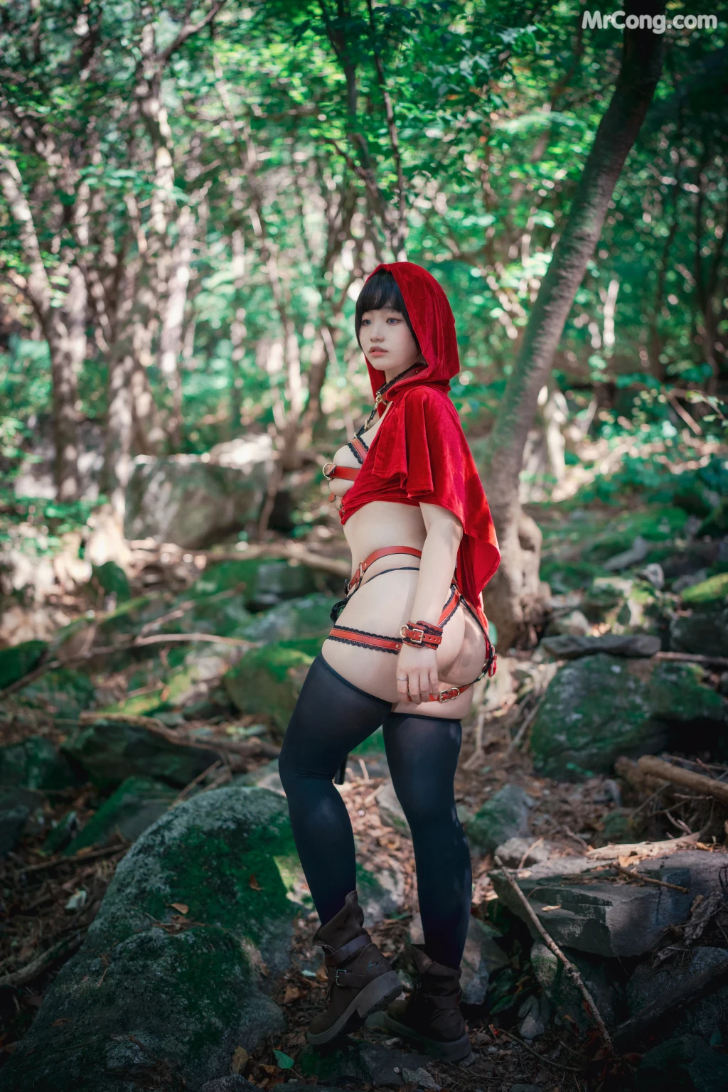 DJAWA Photo - Mimmi (밈미): "Naughty Red Hiring Hood" (125 photos) photo 2-5