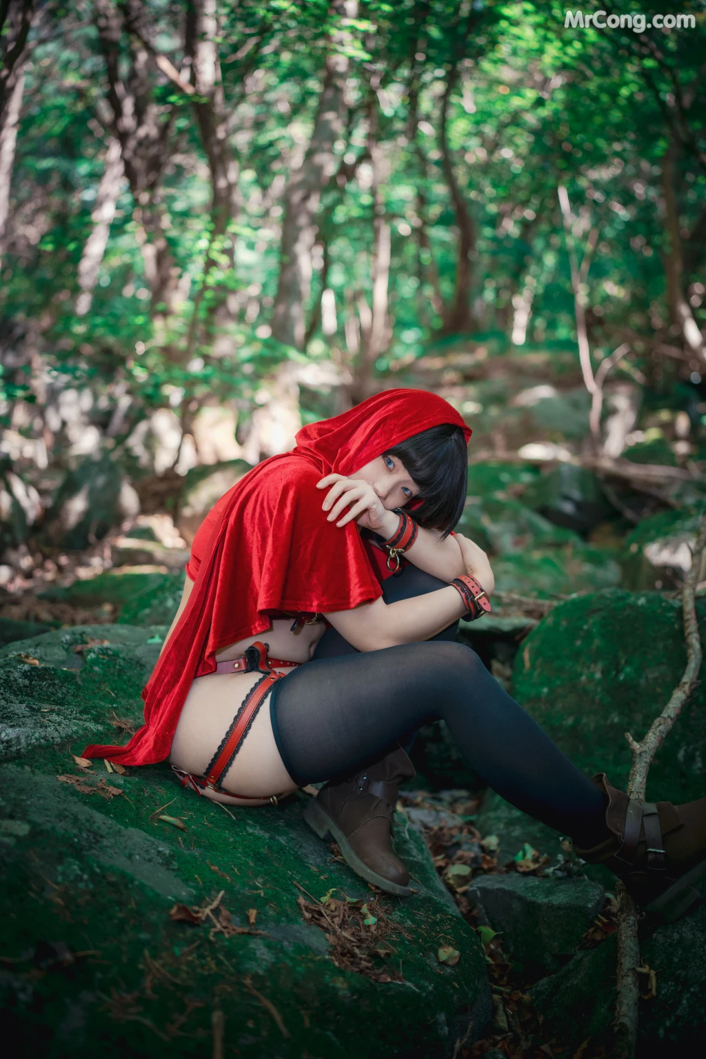 DJAWA Photo - Mimmi (밈미): "Naughty Red Hiring Hood" (125 photos) photo 2-6