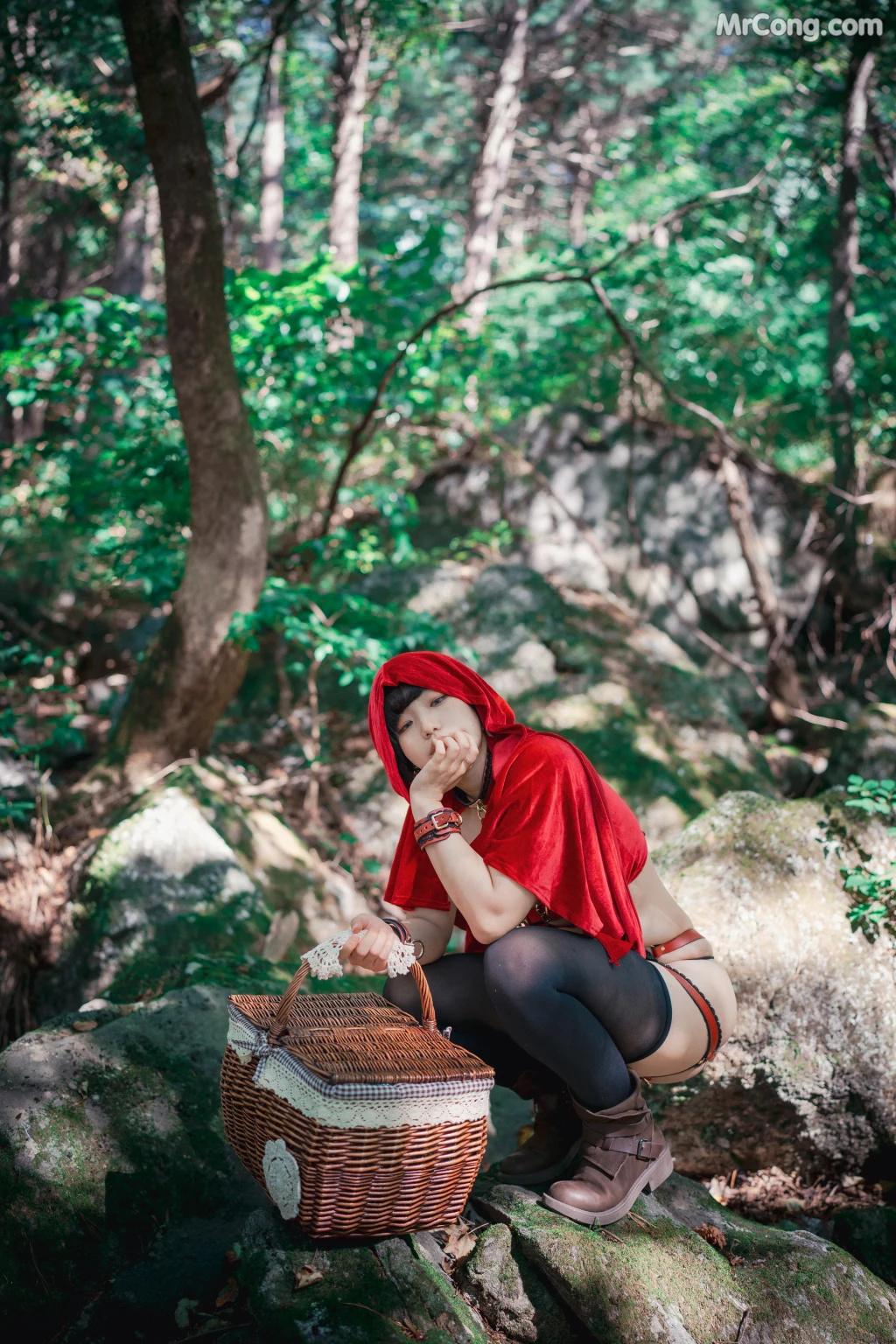 DJAWA Photo - Mimmi (밈미): "Naughty Red Hiring Hood" (125 photos) photo 3-0