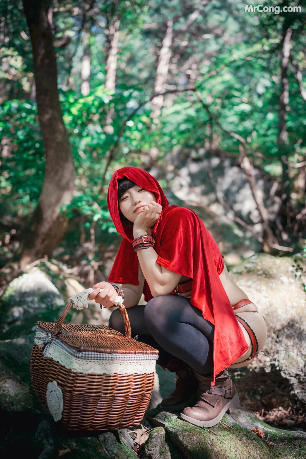 DJAWA Photo - Mimmi (밈미): "Naughty Red Hiring Hood" (125 photos) photo 3-1