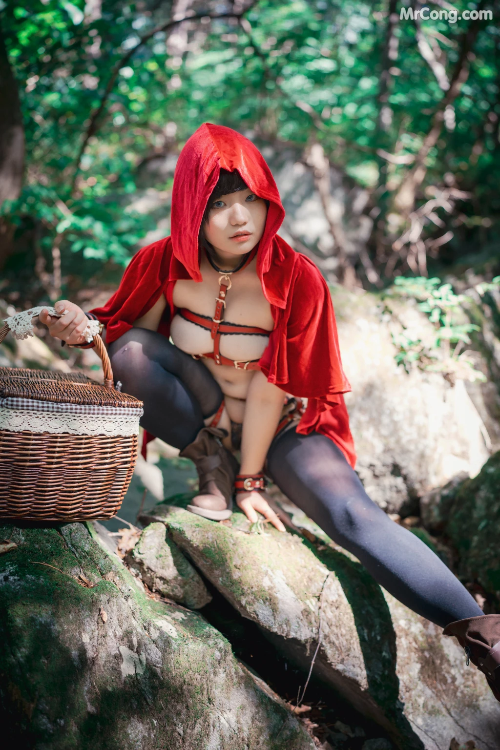 DJAWA Photo - Mimmi (밈미): "Naughty Red Hiring Hood" (125 photos) photo 3-2