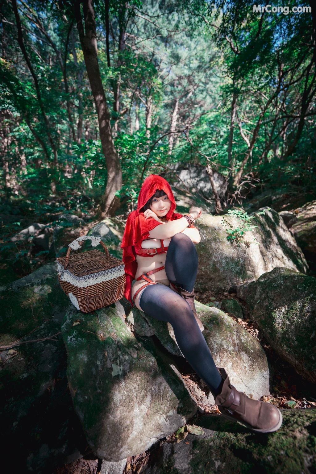 DJAWA Photo - Mimmi (밈미): "Naughty Red Hiring Hood" (125 photos) photo 3-7