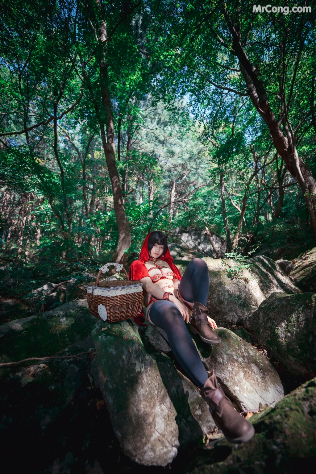 DJAWA Photo - Mimmi (밈미): "Naughty Red Hiring Hood" (125 photos) photo 3-9
