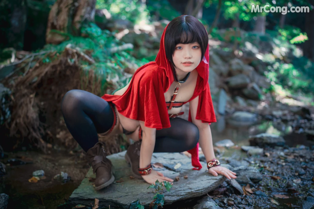 DJAWA Photo - Mimmi (밈미): "Naughty Red Hiring Hood" (125 photos) photo 3-19