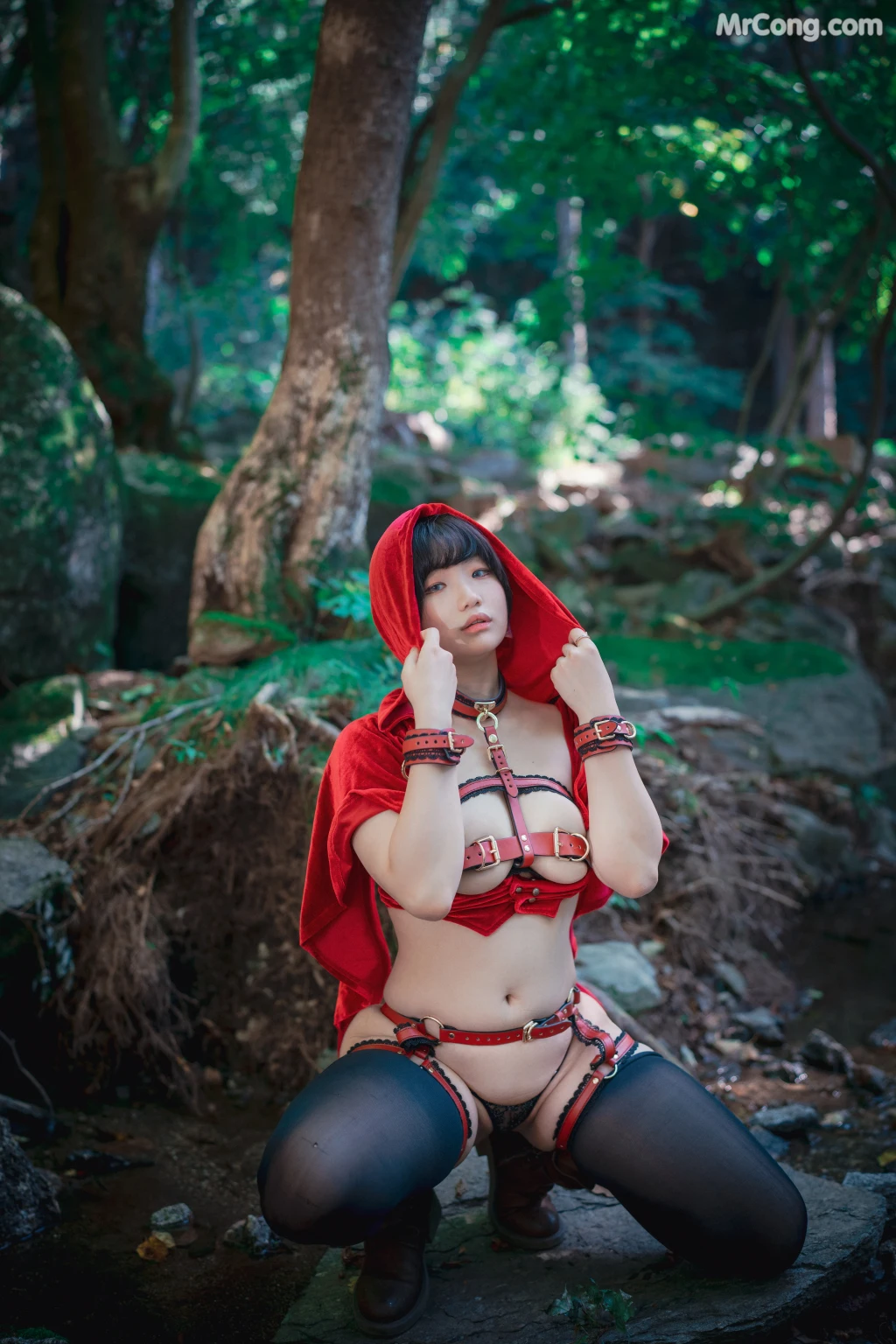 DJAWA Photo - Mimmi (밈미): "Naughty Red Hiring Hood" (125 photos) photo 4-0