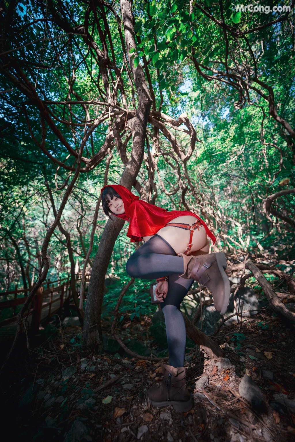 DJAWA Photo - Mimmi (밈미): "Naughty Red Hiring Hood" (125 photos) photo 5-7