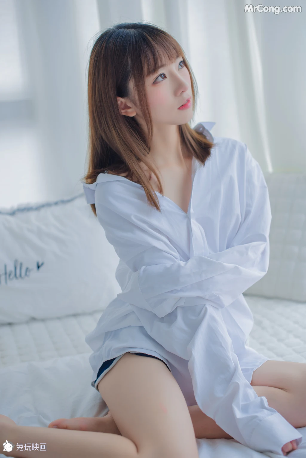 Cosplay@兔玩映画 Vol.009: 白衬衫 (48 photos) photo 2-2