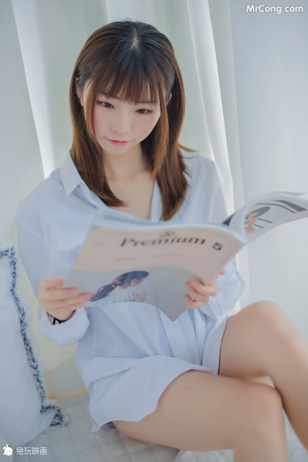 Cosplay@兔玩映画 Vol.009: 白衬衫 (48 photos) photo 2-10