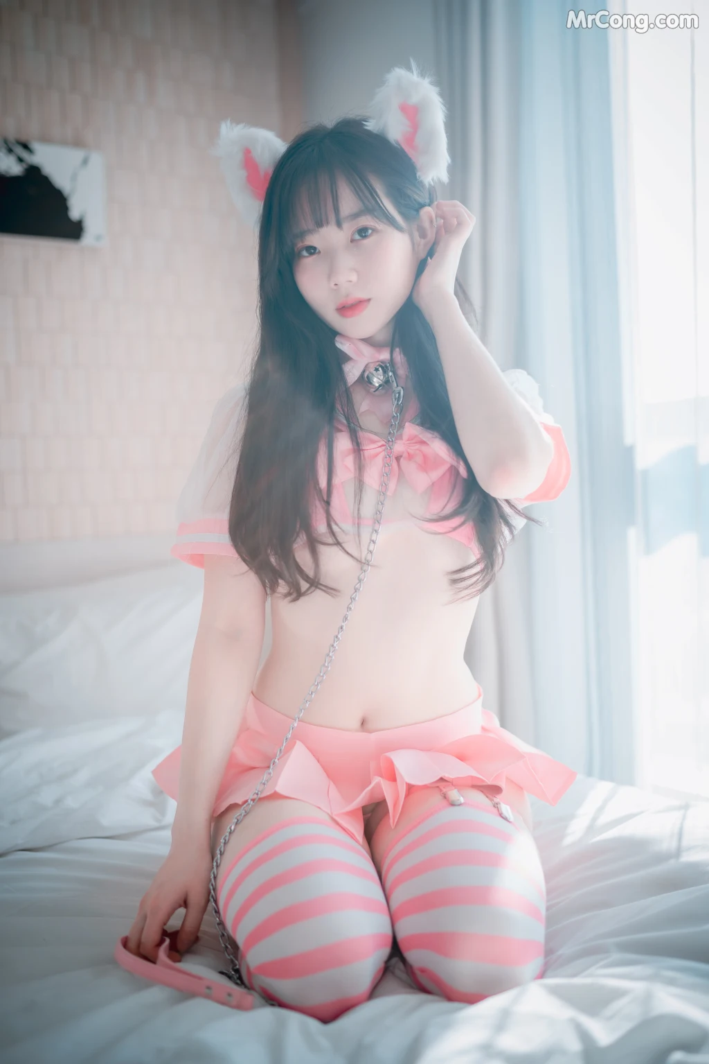 DJAWA Photo - Myu_a_ (뮤아): "Catgirl in Pink" (72 photos) photo 2-5