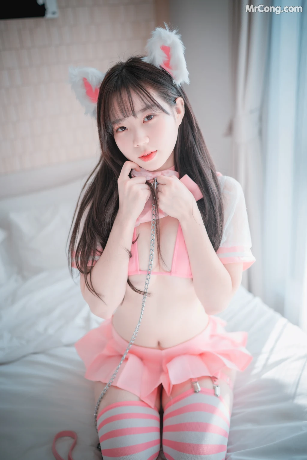 DJAWA Photo - Myu_a_ (뮤아): "Catgirl in Pink" (72 photos) photo 2-7