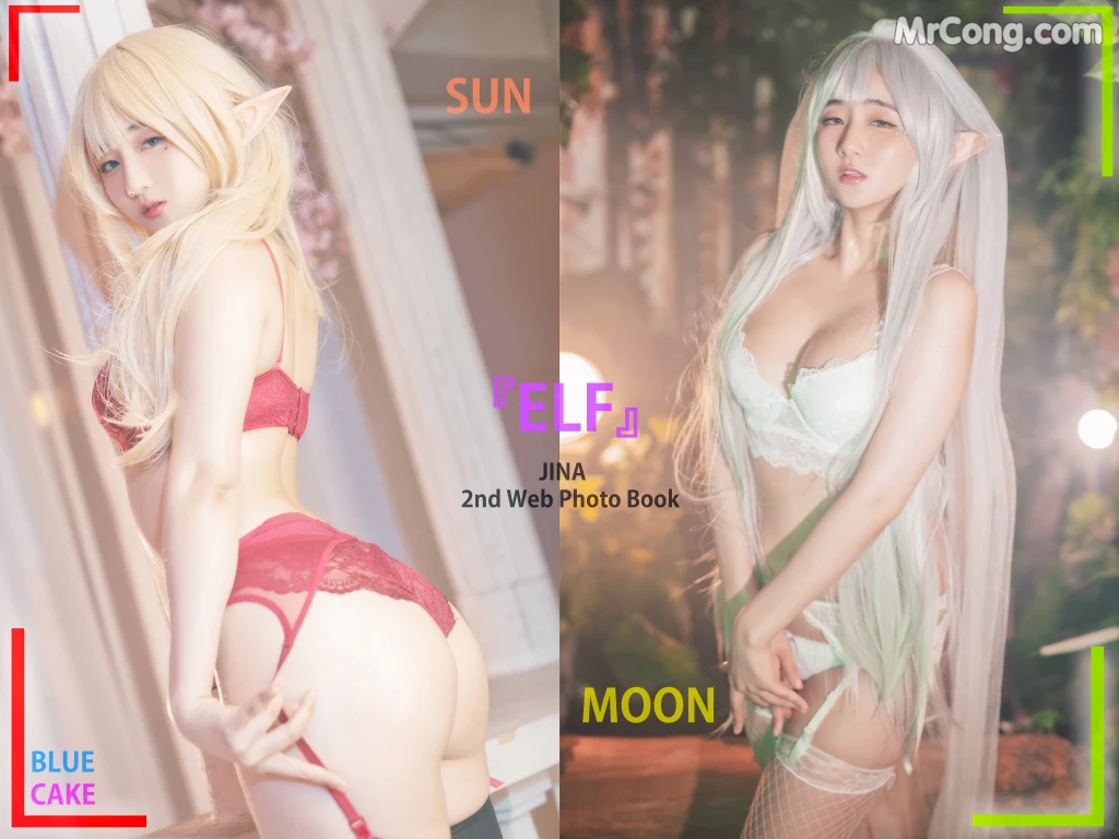 [BLUECAKE] Han Jina (한지나): Sun Elf & Moon Elf (115 photos) photo 6-14