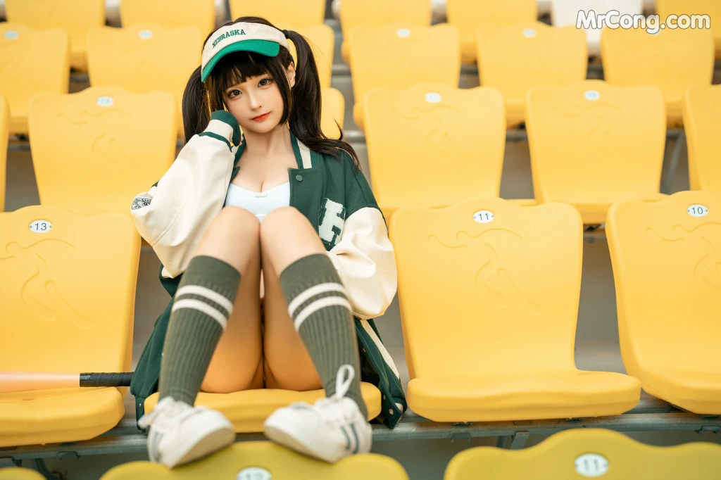 Coser@蠢沫沫 (chunmomo): (Baseball Girl) (107 photos) photo 2-2