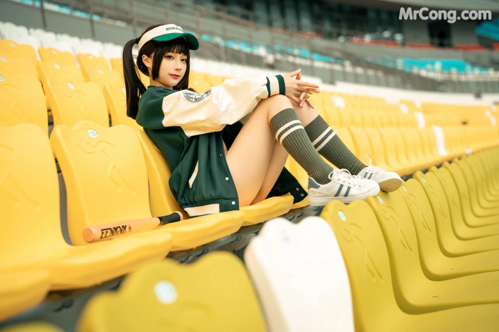 Coser@蠢沫沫 (chunmomo): (Baseball Girl) (107 photos) photo 2-4