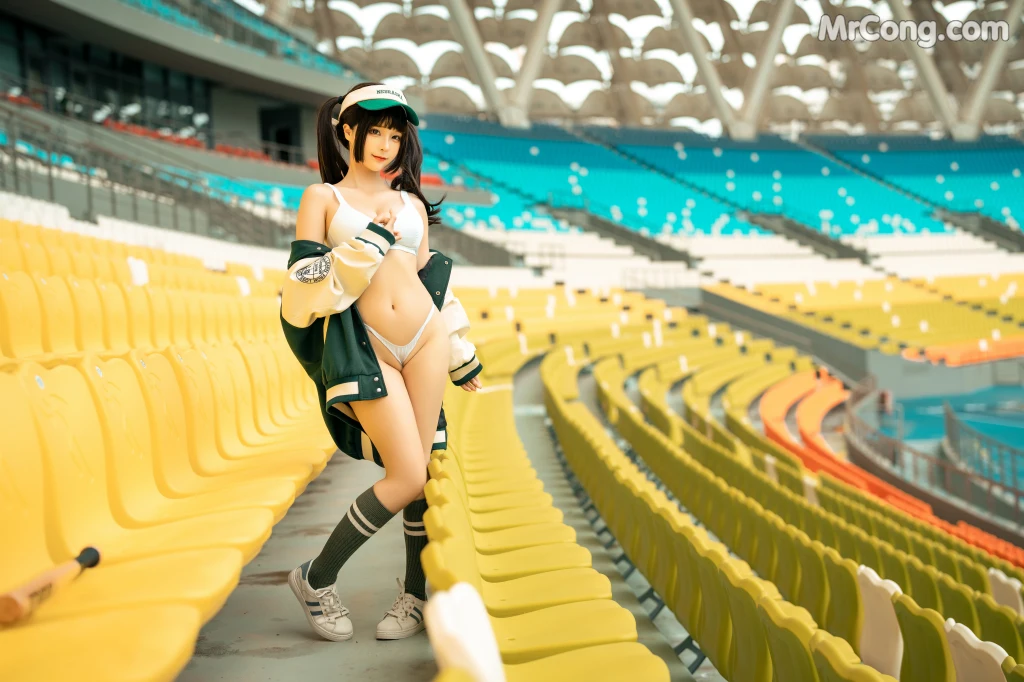 Coser@蠢沫沫 (chunmomo): (Baseball Girl) (107 photos) photo 2-9