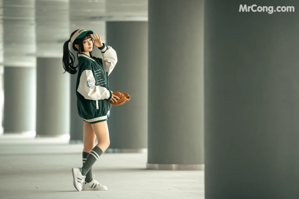 Coser@蠢沫沫 (chunmomo): (Baseball Girl) (107 photos) photo 3-0