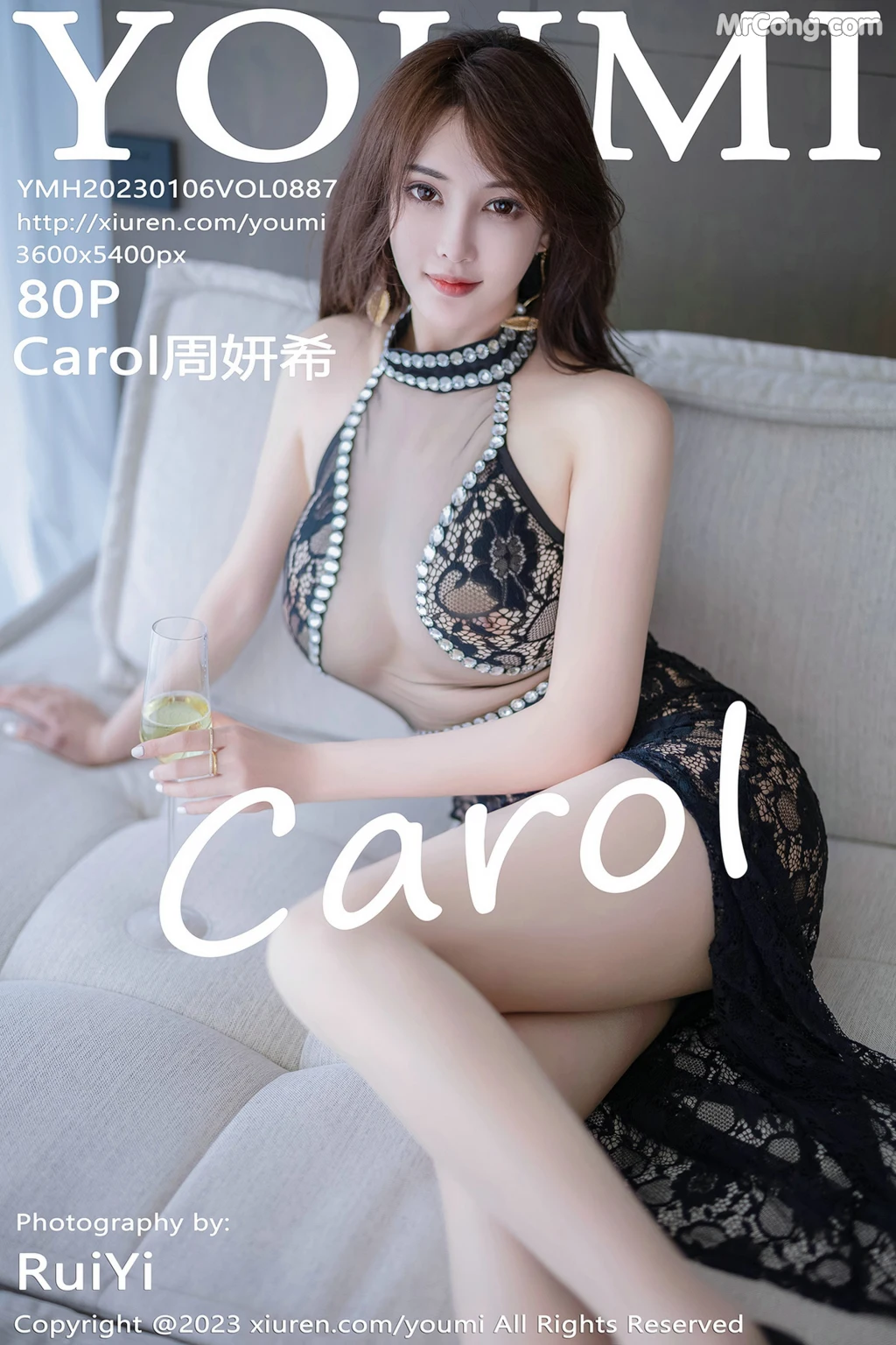 YouMi Vol.887: Zhou Yan Xi (Carol周妍希) (81 photos) photo 5-0