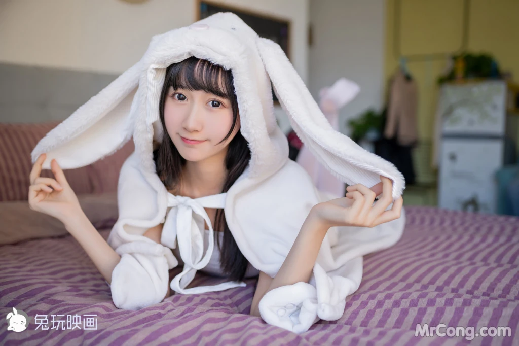 Cosplay@兔玩映画 Vol.035: 浴巾兔子 (42 photos) photo 1-5