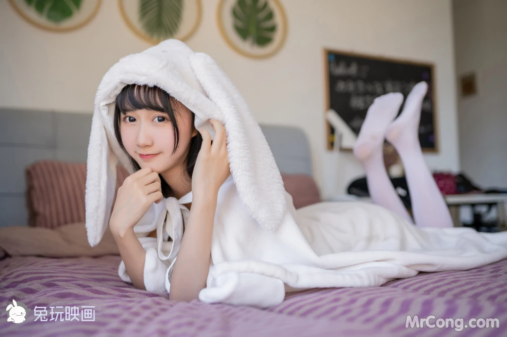 Cosplay@兔玩映画 Vol.035: 浴巾兔子 (42 photos) photo 1-6