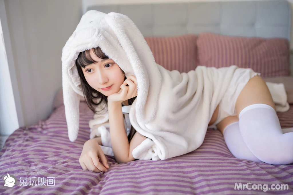 Cosplay@兔玩映画 Vol.035: 浴巾兔子 (42 photos) photo 1-7