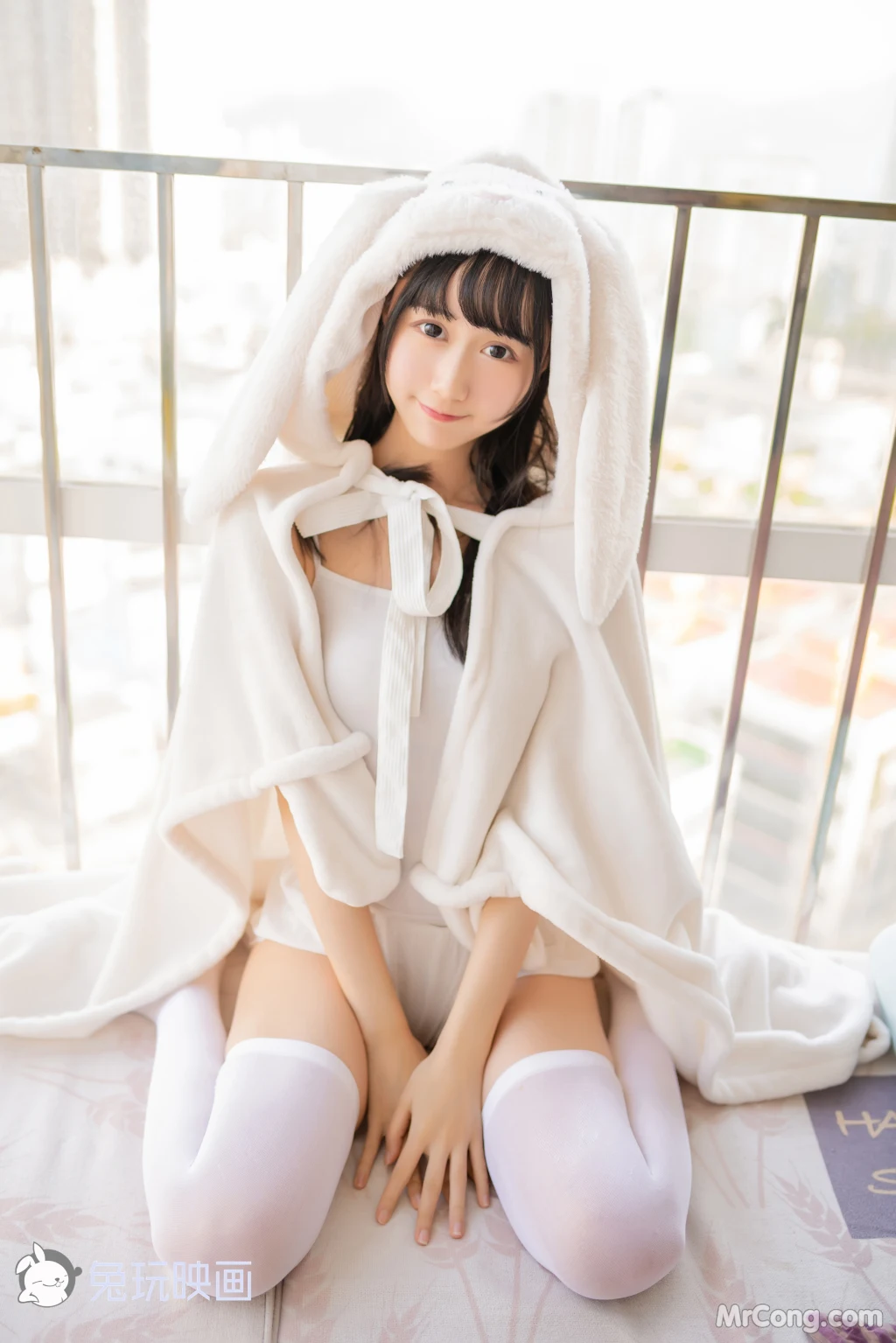 Cosplay@兔玩映画 Vol.035: 浴巾兔子 (42 photos) photo 1-17