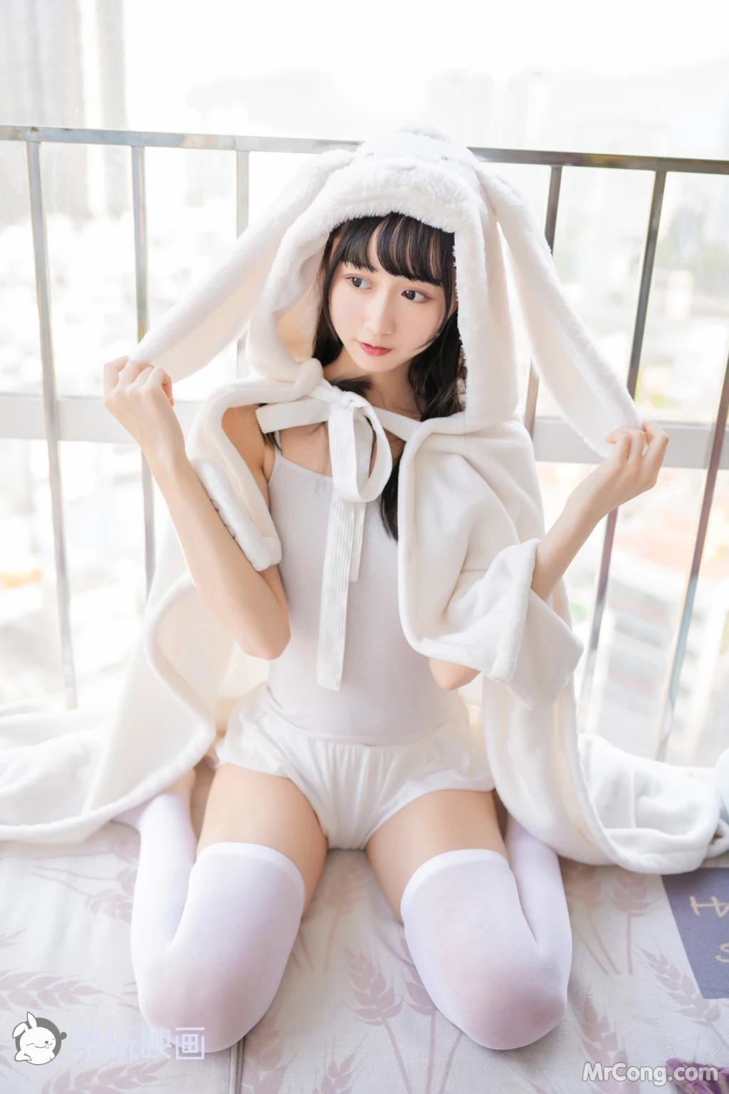 Cosplay@兔玩映画 Vol.035: 浴巾兔子 (42 photos) photo 1-18