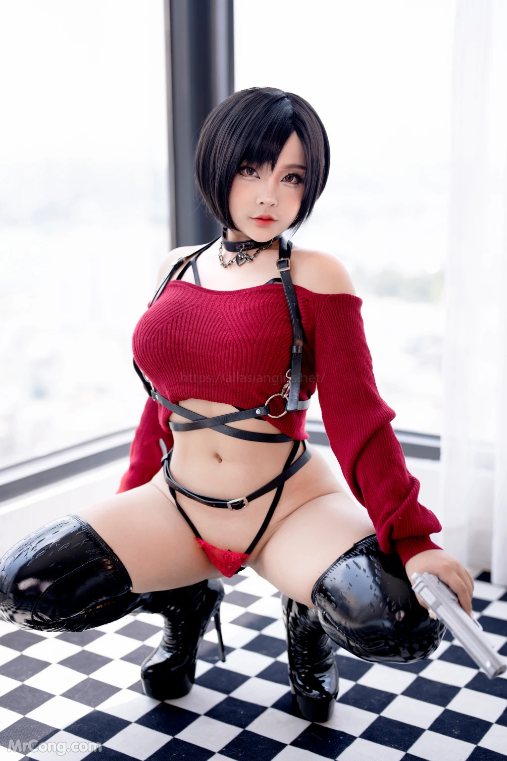 Coser@Sayo Momo: Ada Wong RE4 in Secret Mission (45 photos) photo 1-0