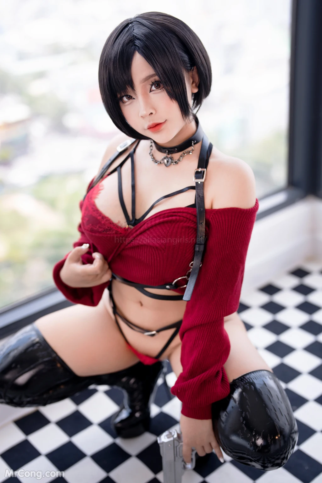 Coser@Sayo Momo: Ada Wong RE4 in Secret Mission (45 photos) photo 1-11
