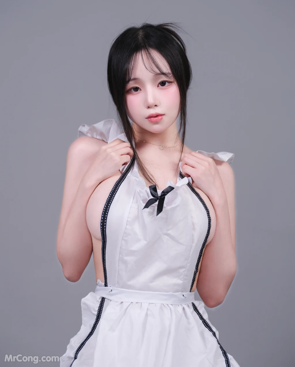 [Glamarchive] Woo U (우유): Vol.14 Maid Uniform (40 photos) photo 1-0