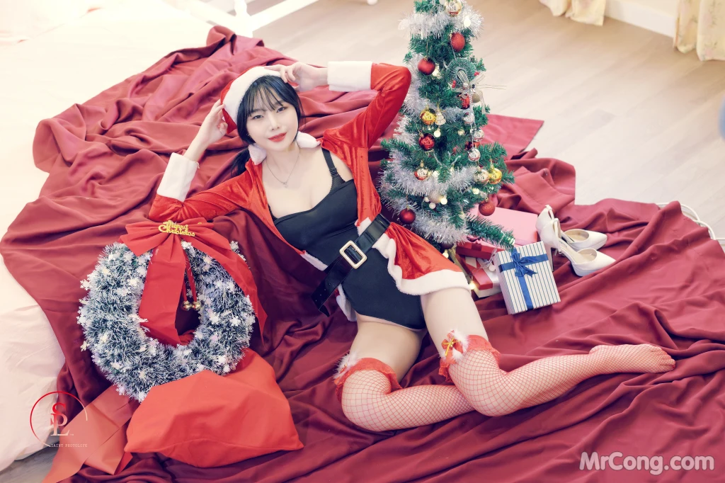 SAINT Photolife - Yuna (유나): Vol.24 Merry Yuna’s Xmas (65 photos ) photo 1-1