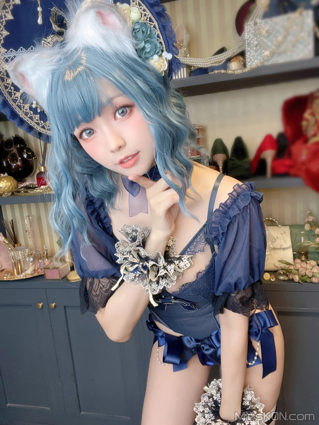 Coser@Ely_eee (ElyEE子): Scottish Fold Cat Doll (摺耳貓少女人形) (60 photos)  photo 1-4
